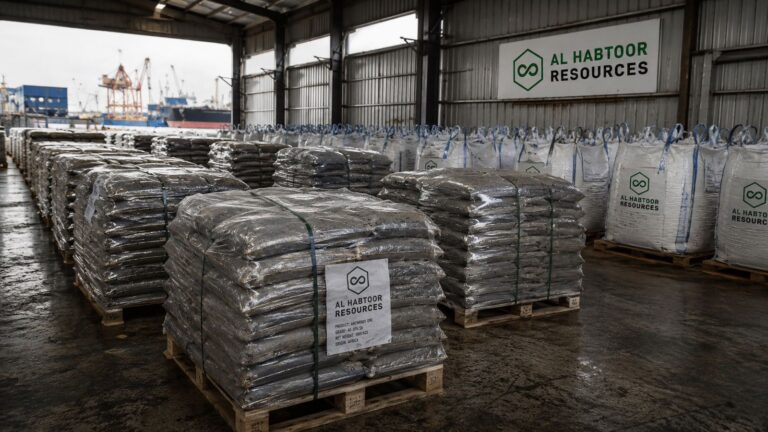 habtoor resources warehouse with pallets