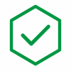hexagon tick